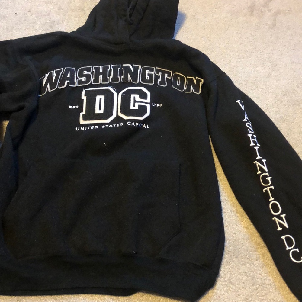 Black Washington DC sweatshirt